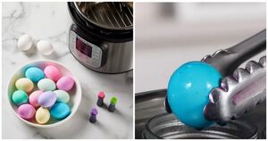 Очень необычный способ покраски пасхалных яиц с помощью мультиварки