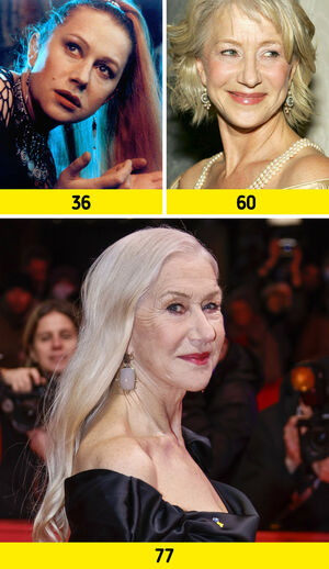 Как с годами менялись знаменитости, которые разрешили себе стареть естественно