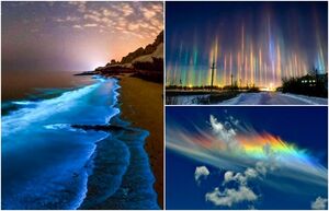 Огненная радуга и дорога гигантов: 15 редких и впечатляющих природных феноменов