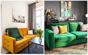 Выбираем диван в маленькую гостиную: 8 цветовых решений для роскошного интерьера