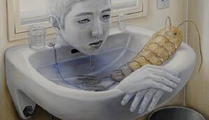 Тревожная правда и отчаяние на картинах японского сюрреалиста Тецуя Ишида