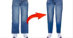 Швейный трюк: как заузить джинсы быстро и просто, чтобы они идеально сели