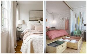 10 классных и уютных интерьеров маленькой спальни