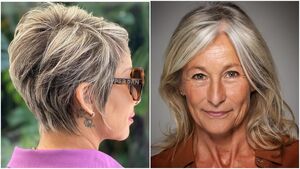 Прически и укладки для дам старше 50 лет на тонкие волосы: 11 шикарных идей