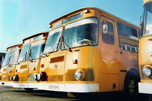 Почему в Советском Союзе городские автобусы были покрашены в «охру»