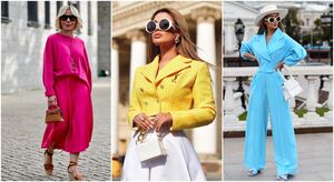 Модные образы в самых модных цветах и оттенках лета 2023: шикарные идеи
