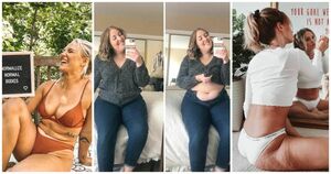 Смелые женщины публикуют свои неотредактированные фото, чтобы рассказать о любви к своему телу