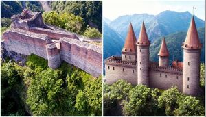 Как выглядели старинные замки до того, как превратились в руины