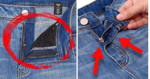 Самый простой способ починить/ заменить сломанную молнию на джинсах