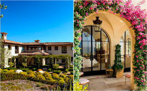 Манящая Тоскана: потрясающий дом в средиземноморском стиле посреди Малибу