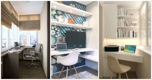Мастерская уюта: компактные и креативные дизайны домашнего офиса