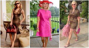 Модные коктейльные платья для дам старше 40 лет 2023: самые стильные идеи