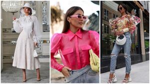 Модные блузки осени 2023: оригинальный крой и цветовые решения