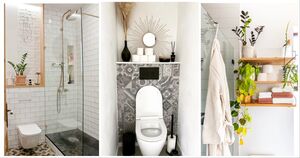 13 практичных и креативных идей, что делать с непонятным пространством над туалетом