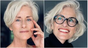 Стареем красиво: 5 антиэйдж-причесок для дам после 50 лет