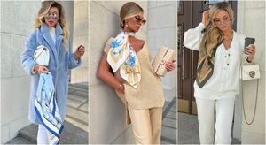 Как и с чем носить шелковые платки: 40 удивительных и стильных идей