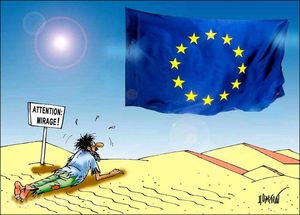 Евросоюз погнал Украину поганой метлой