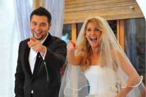 Тогда нас было двое, а теперь четверо: Юлия Ковальчук поздравила мужа с розовой свадьбой