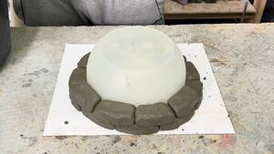 Необыкновенный дизайн кашпо: «Камушки» из песка и цемента