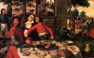 Этикет прошлого: как вели себя за столом в Средневековье