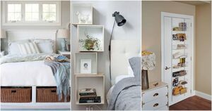 Примеры удачно организованных спален, в которых каждая вещь имеет свое место