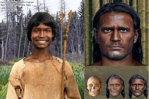 Как реально выглядели первобытные предки людей: Художник из Канады воссоздал внешность древних в 3D