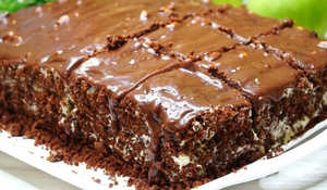 Нежный шоколадный торт, простой в приготовлении