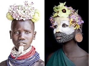 Первобытная красота и жестокие бои: как живет племя сури из Эфиопии