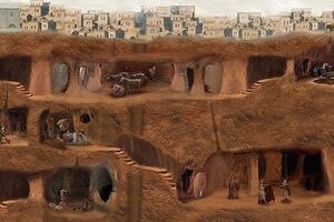 Деринкую: многоярусный подземный город Турции, в котором проживало более 20 тыс. человек