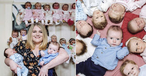 «У моего сына есть 40 братьев и сестер»: Жутковатая коллекция кукол молодой мамы