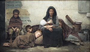 Парижские отверженные XIX века: Реалистичные картины из жизни бедняков, от которых сжимается сердце