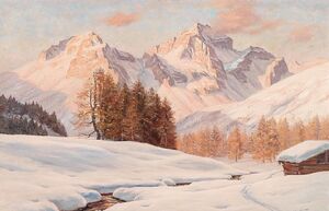 Горные пейзажи художника Эрвина Кеттермана, за картинами которого гоняются ценители искусства