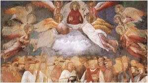 Находка 700 лет спустя: На старинной итальянской фреске обнаружено скрытое лицо Сатаны