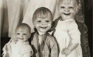 Пугающие винтажные куклы начала XX века, от одного вида которых мороз по коже