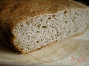 Бездрожжевой пшеничный хлеб с нуля