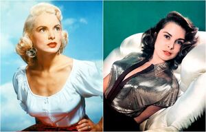Хичкоковская блондинка Джанет Ли на фотографиях 1940-х и 1950-х годов