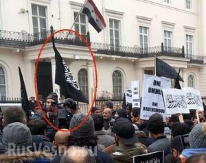 В Лондоне проходит митинг сторонников ИГИЛ