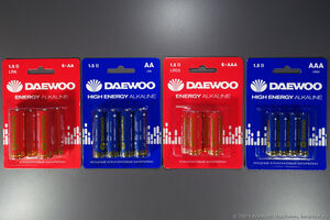 Тест батареек Daewoo