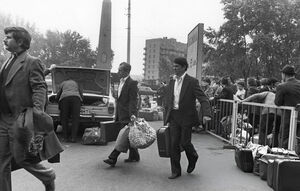 1983. Жан Потье в Москве