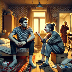 Лед тронулся, и она смогла «докричаться» до матери