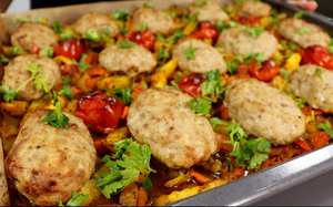 Котлеты с овощами в духовке по-сибирски. Сытное блюдо для вкусного обеда