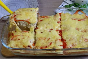 Запеканка с нежным куриным филе