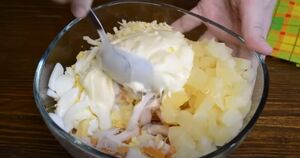 Простой и сочный салат для праздничного стола