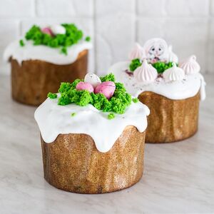 Мой любимый рецепт куличей, по которому они получаются пышными и влажными, не крошатся