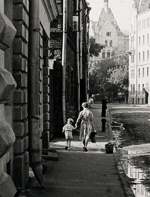 1956-1957. Москва и москвичи на снимках Владимира Степанова