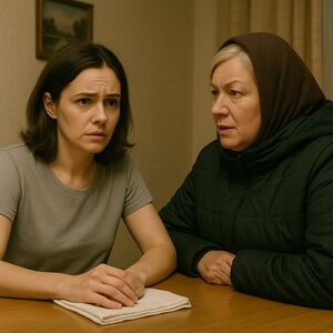 — Я здесь жить буду, — заявила незваная гостья