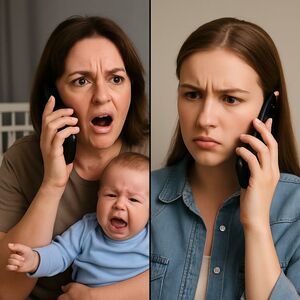 — Мама, тебе сорок семь лет, какие дети? Ты что, совсем с у.ма сошла?!