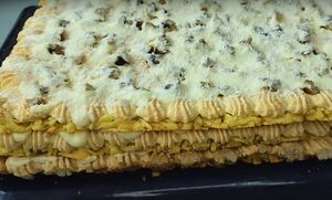 Невероятно вкусный торт домашнего приготовления