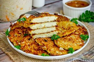 Капустные драники – легкое блюдо покруче некоторых мясных