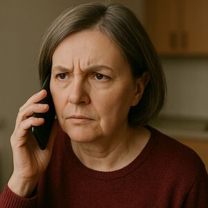 — Не забудь перевести денег или забудь, что что у тебя есть мать